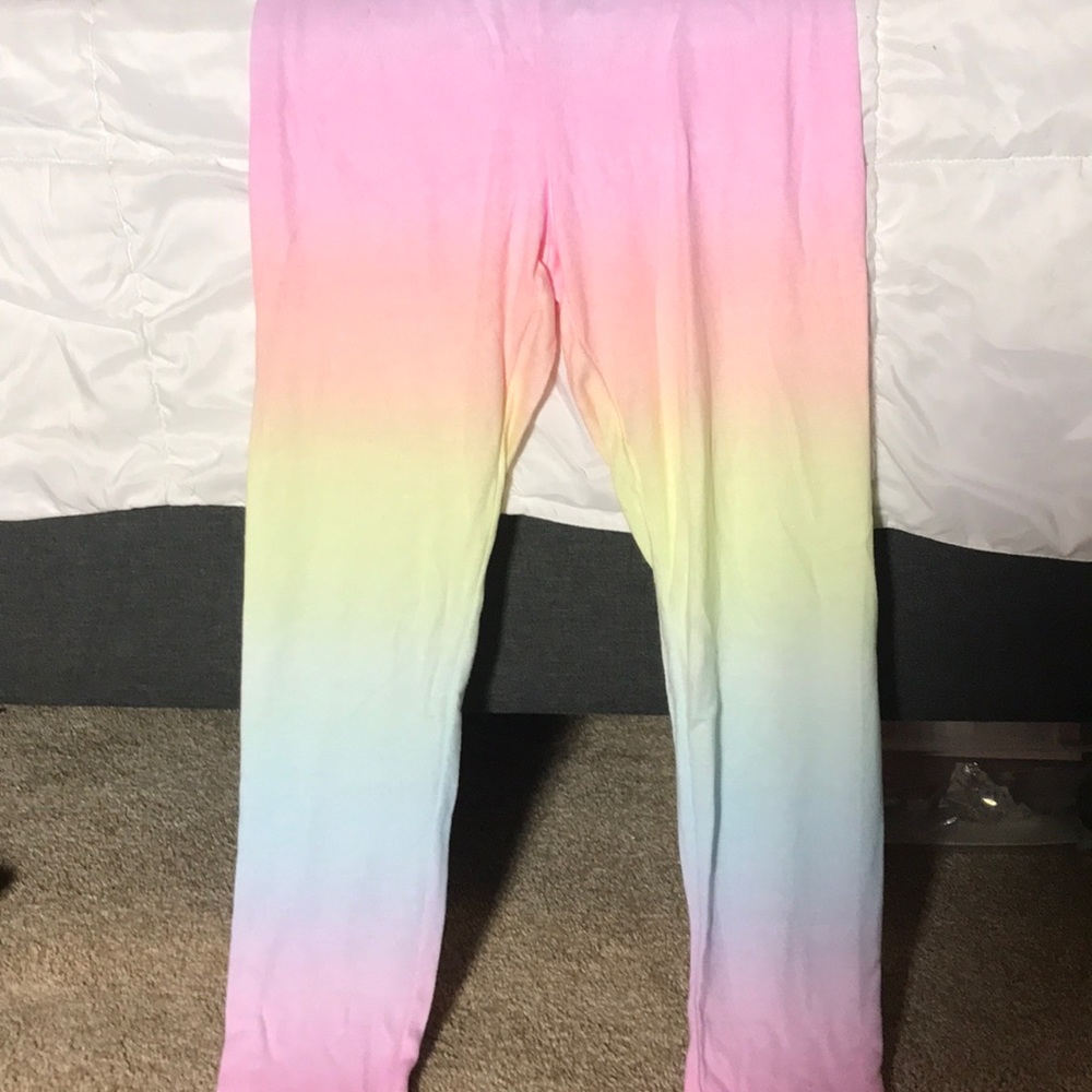 NEW Rainbow PJ set (Pink)